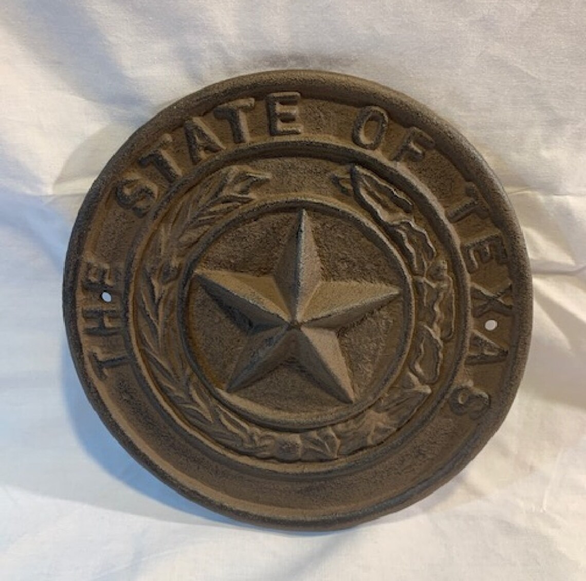 Cast Iron 8 1/2 Texas State Seal 017005118 Etsy