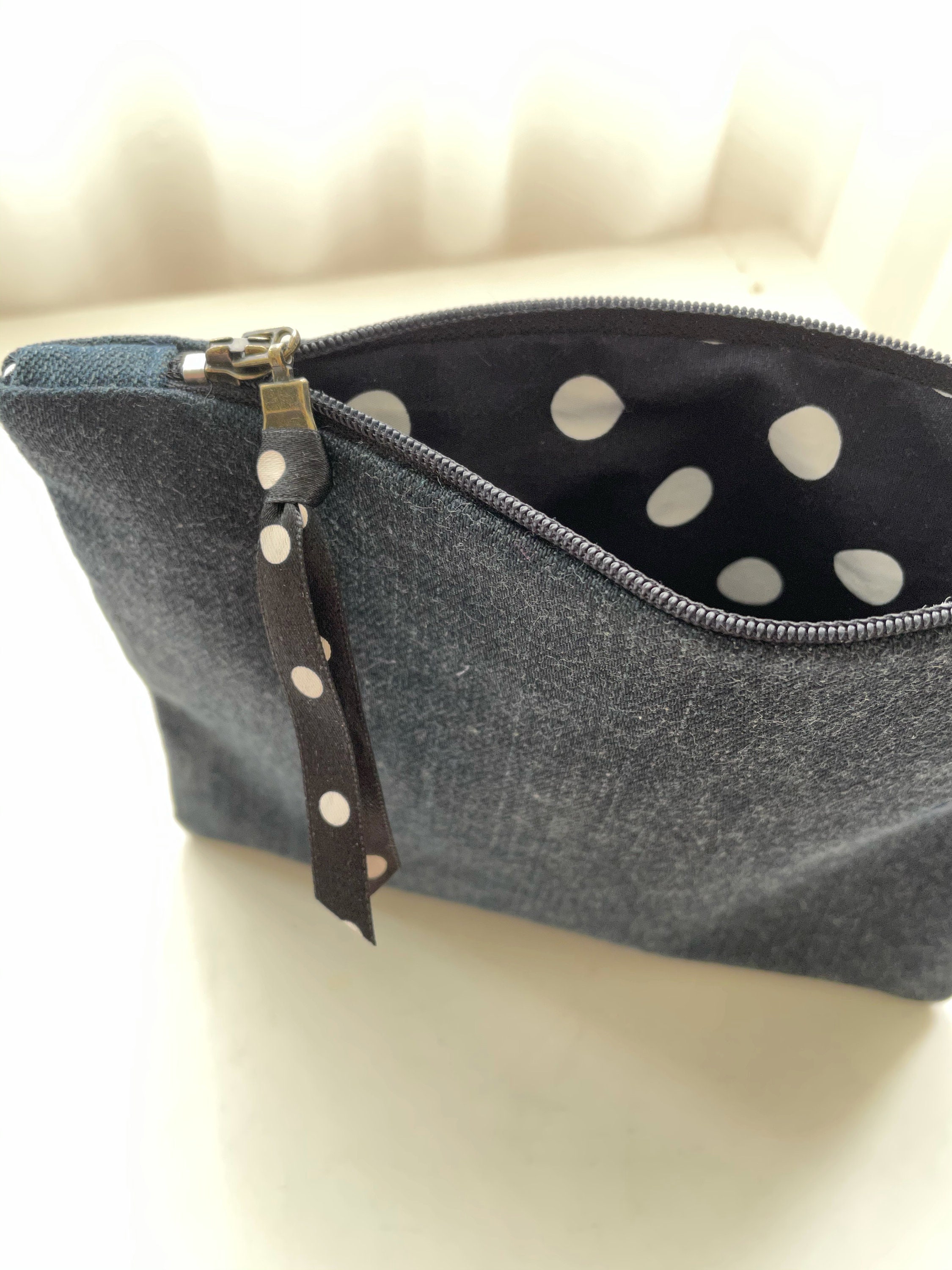Recycled Denim Coin Purse, Denim Coin Purse, Jeans Purse, Denim Purse Etsy UK