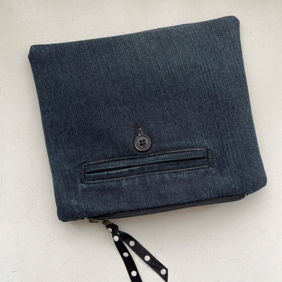 Recycled Denim Coin Purse Denim Coin Purse Jeans Purse Etsy UK