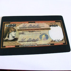 Cartas de baralho promocionais American Express da Liberty Cards, sem uso
