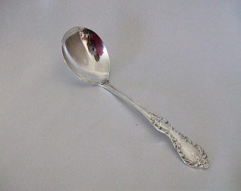 William Rogers Small Ladle, Grand  Eloquence, Vintage Silverplate, Sauce, Condiment,  6&quot; Long, Excellent Condition