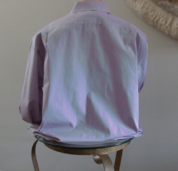 Chemise homme par Thomas Pink of London grande taille col 18 pouces manches 35 1 2 pouces 46 x 90 cm non utilise poignets francais Etsy France