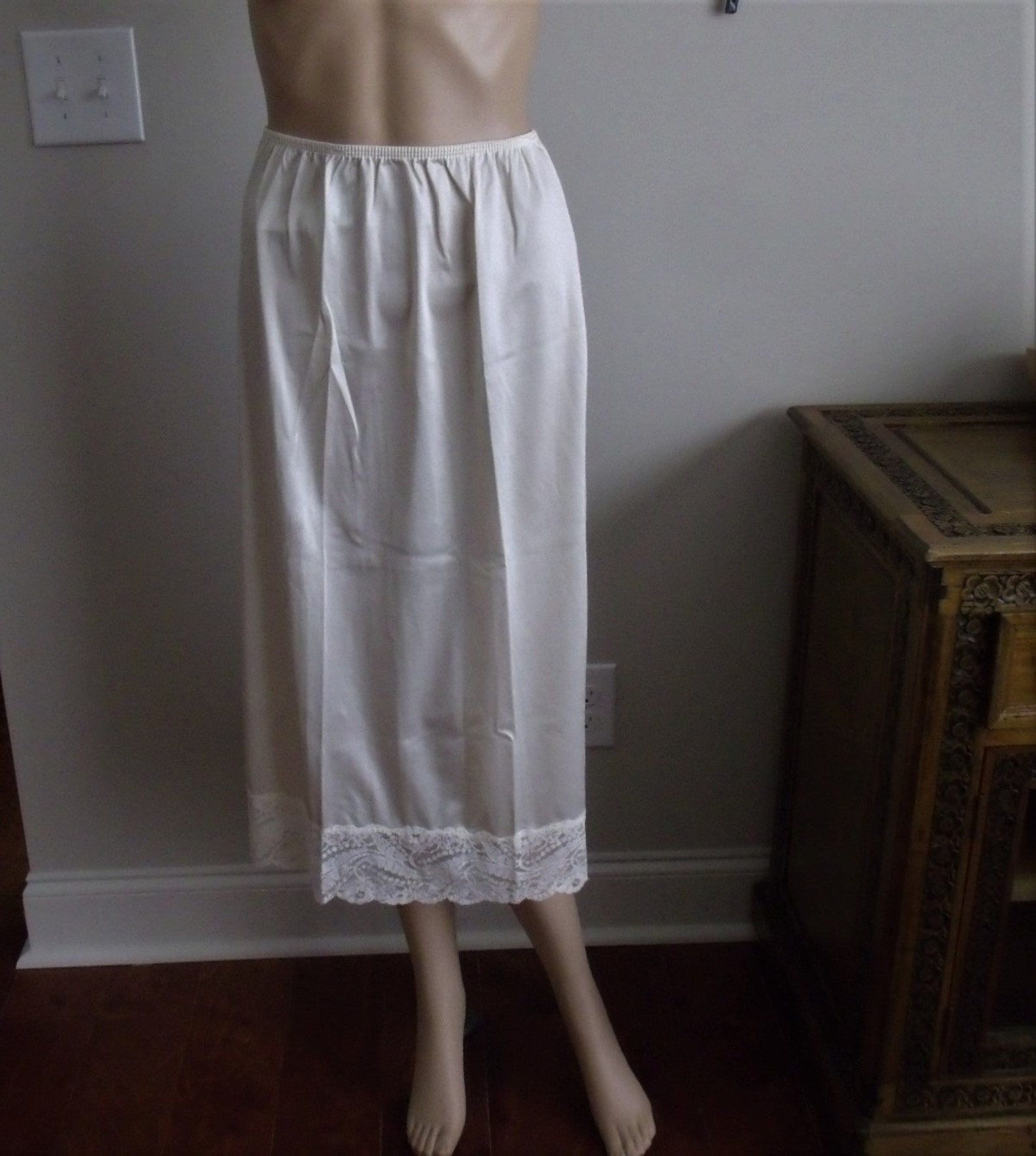 Half Slip by Illusion in Light Beige Size 2X Etsy