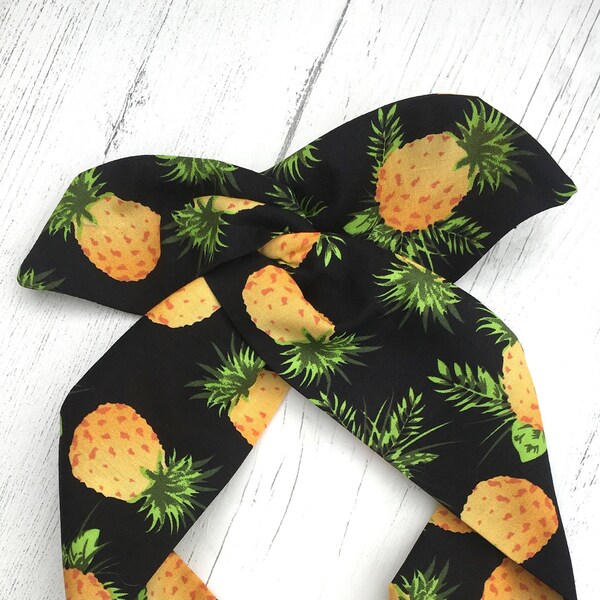 Pineapple Hair Wrap Etsy