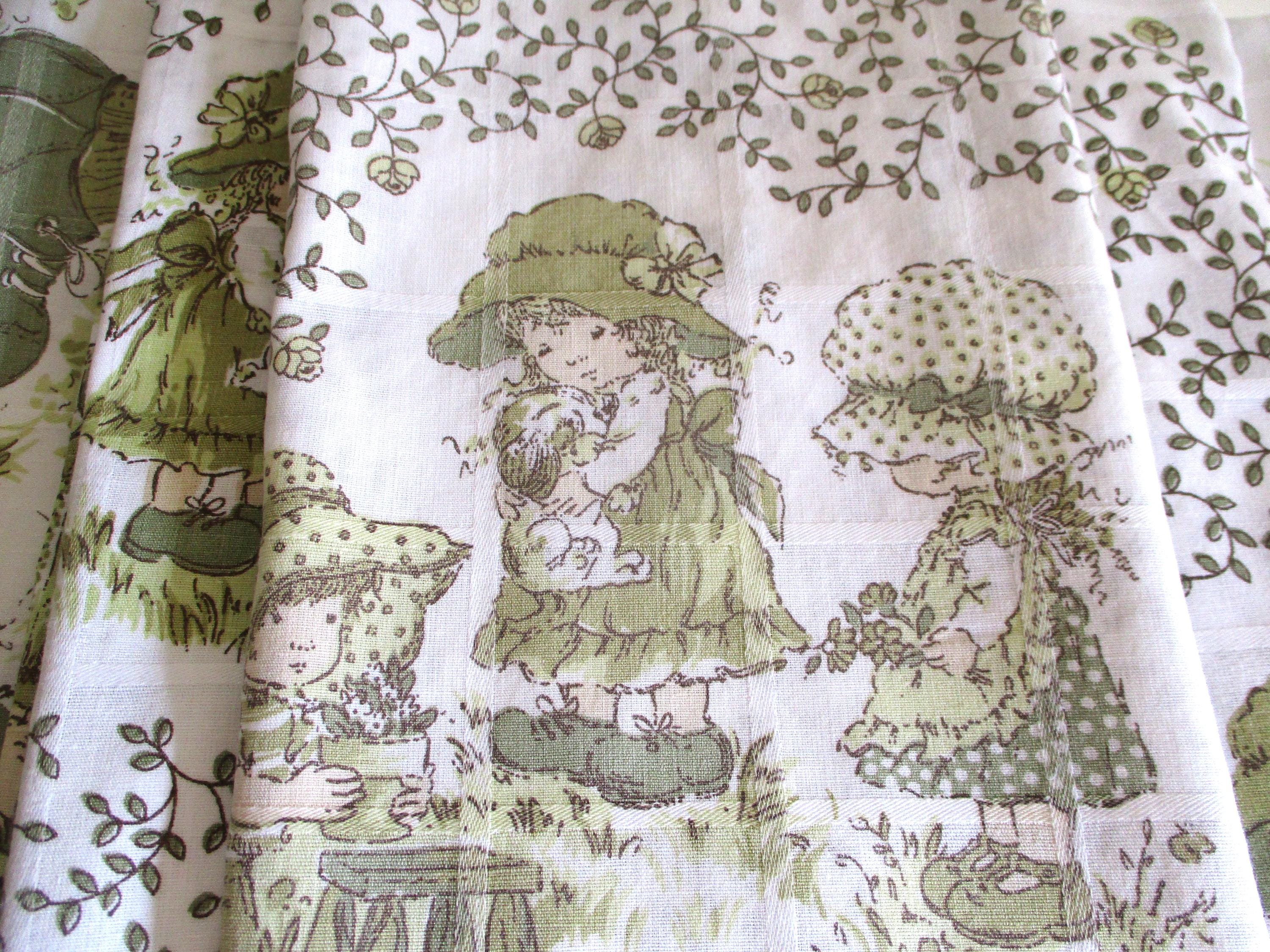 HOLLY HOBBIE ホリーホビー フラットシーツ 生地ベッドカバー