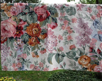 Vintage Ralph Lauren, "Allison" Blouson Valances, PAIR