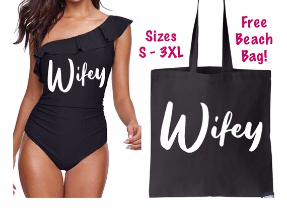 wifey swimsuit plus size