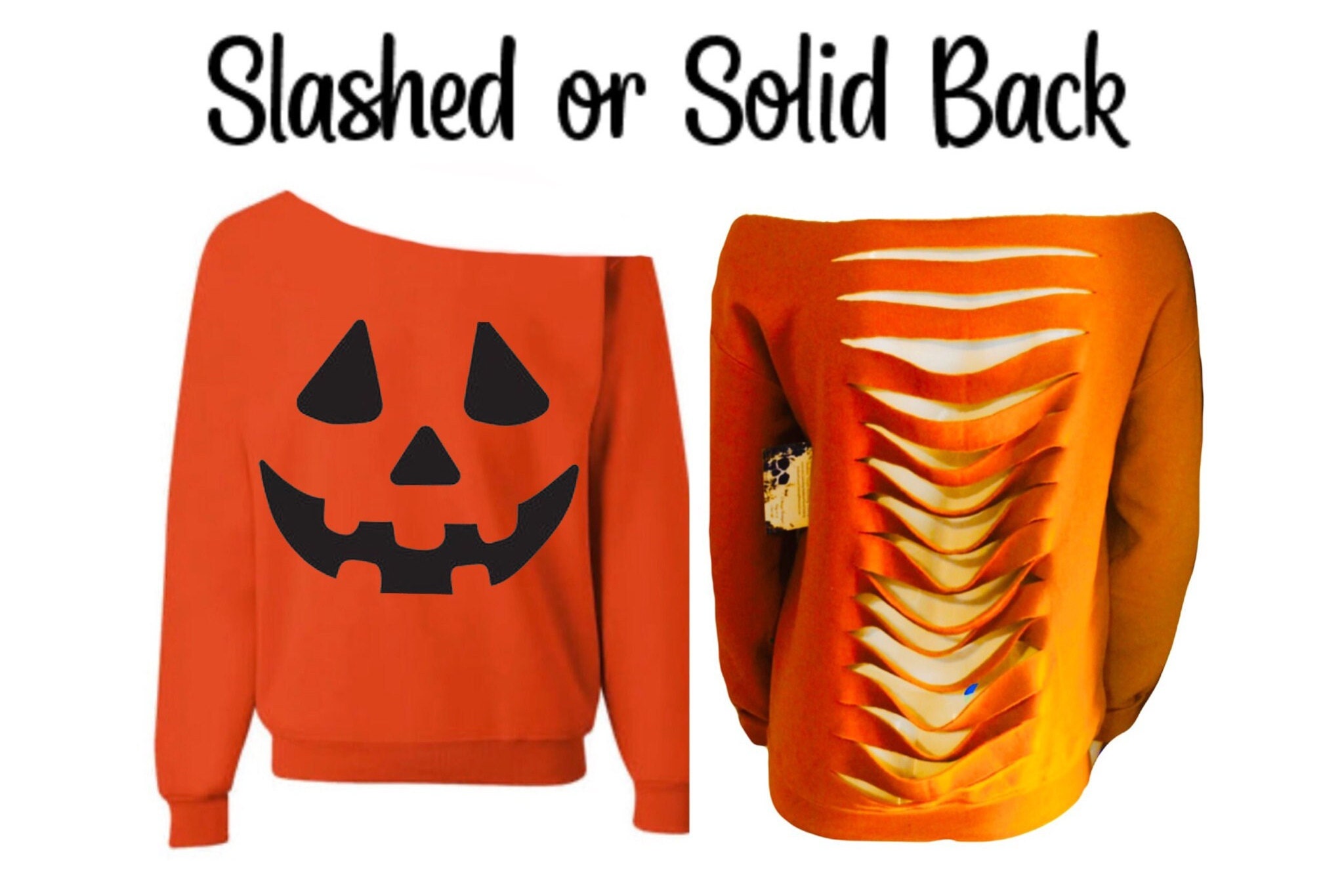 Pumpkin off Shoulder Etsy