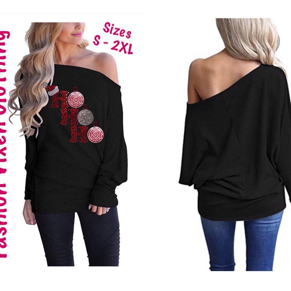Off The Shoulder Christmas Top 