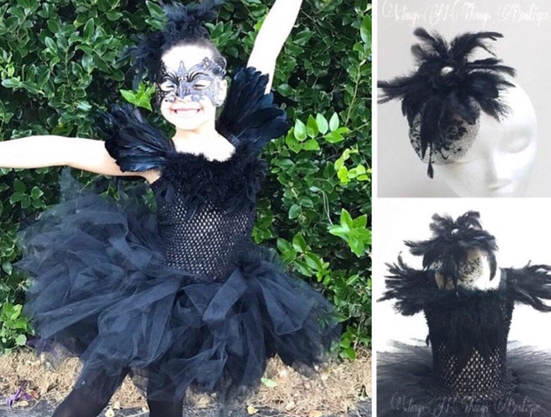 black swan dress costume