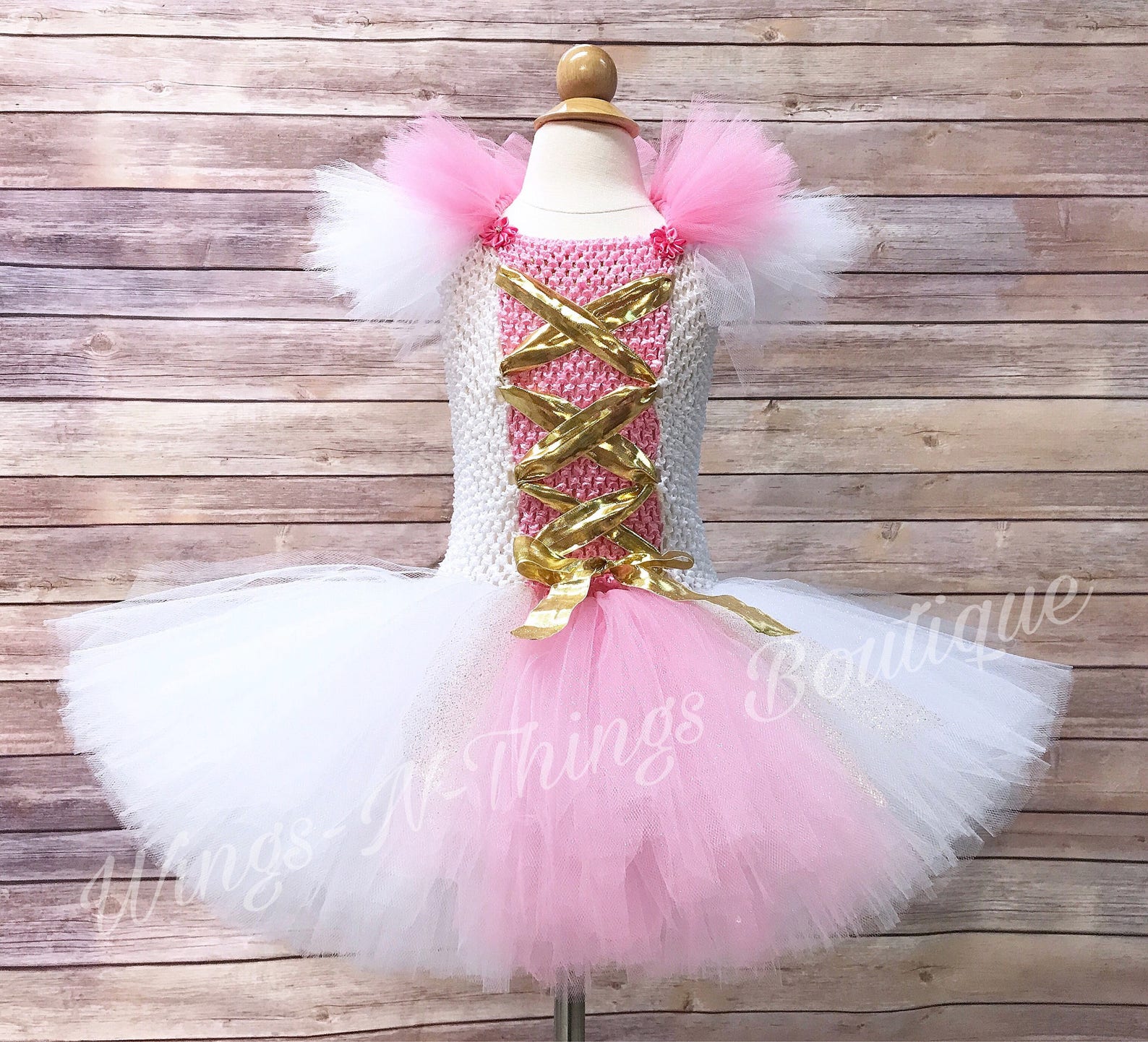 PINK UNICORN COSTUME W/ Unicorn Horn Headband Tutu Dress Etsy