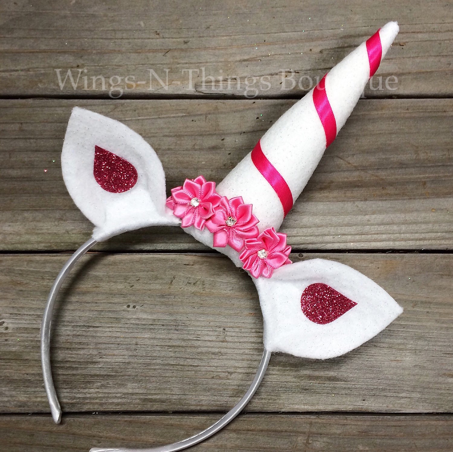 UNICORN PARTY HEADBAND unicorn horn birthday photo prop