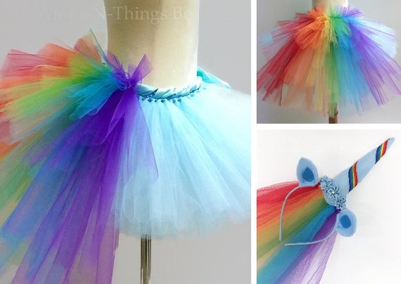 unicorn color tutu