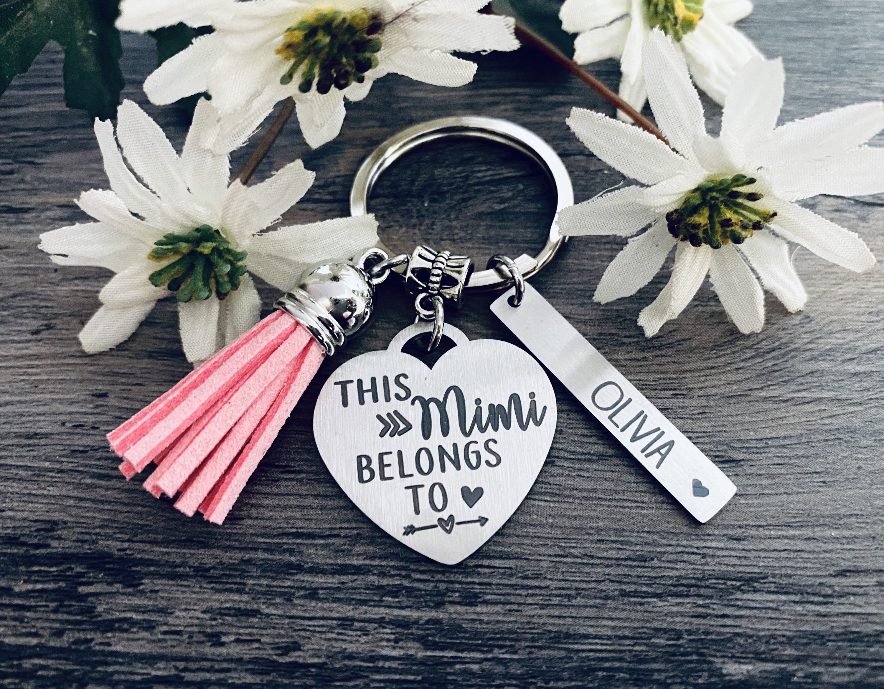 Mimi Gift • THIS MIMI BELONGS To Keychain • Favorite Mimi Gift • Best…