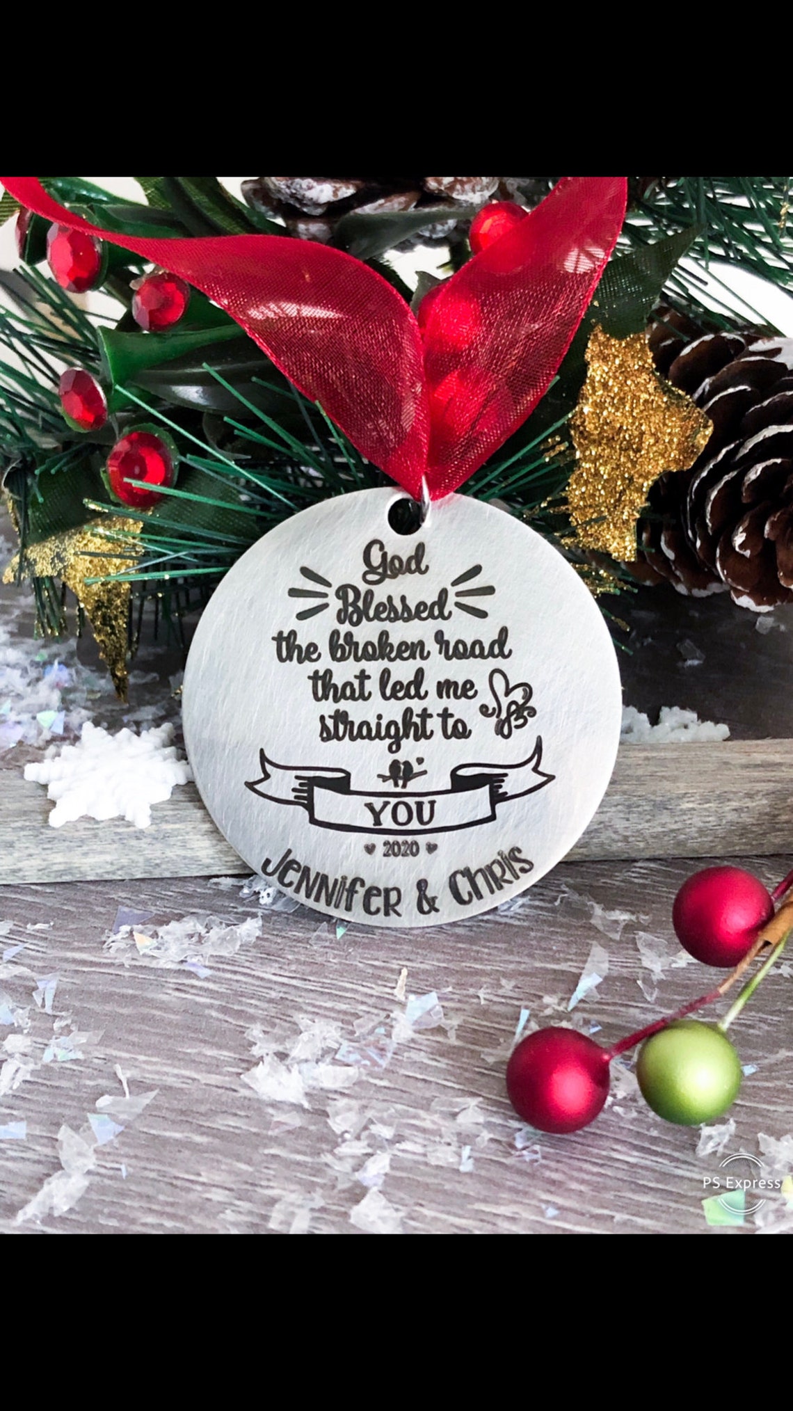 New Beginnings Christmas Ornament 