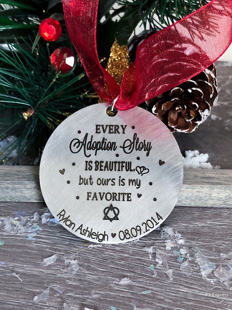 ADOPTION ORNAMENT Foster To adopt Christmas Ornament  Etsy