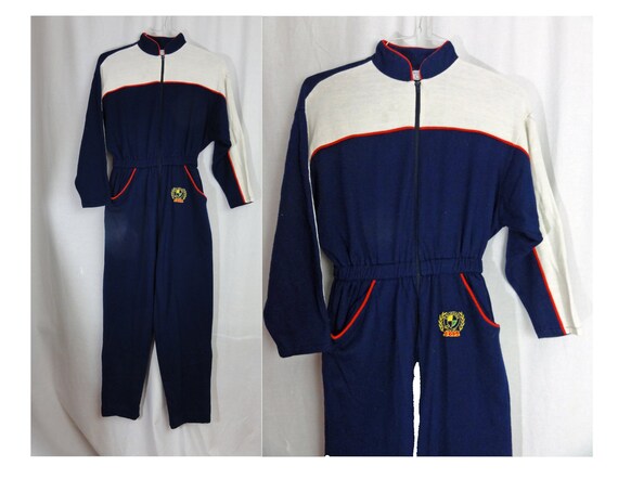white velour jumpsuit