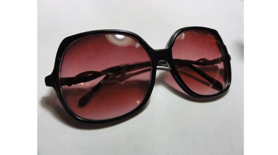 Vintage 1980s Sunglasses Catalina Frames Only, Pu… - image 1