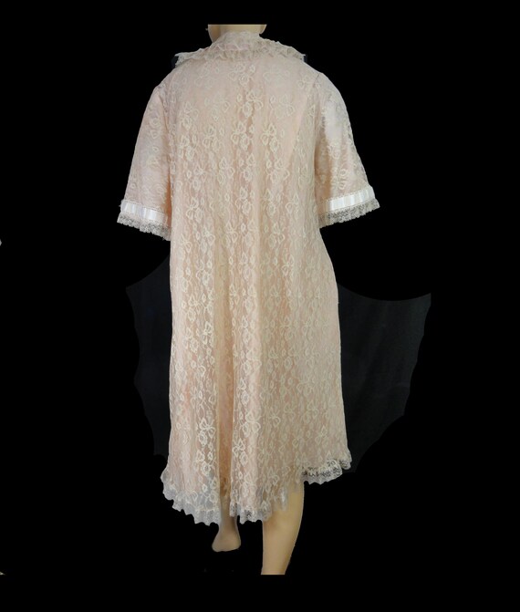 Vintage 1960s Peignoir Robe by Odette Barsa for I… - image 6