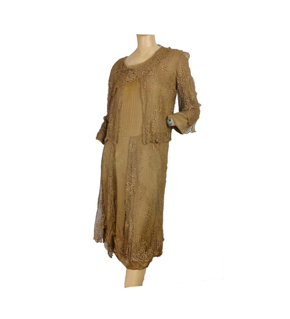 silk 1920s dress