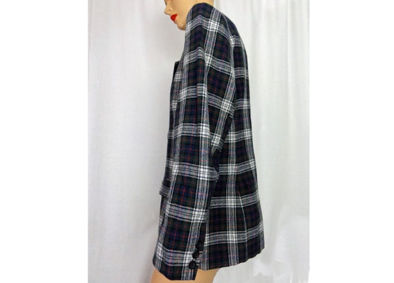 Pendleton Bold Tartan Plaid Wool Jacket Vintage 1… - image 4