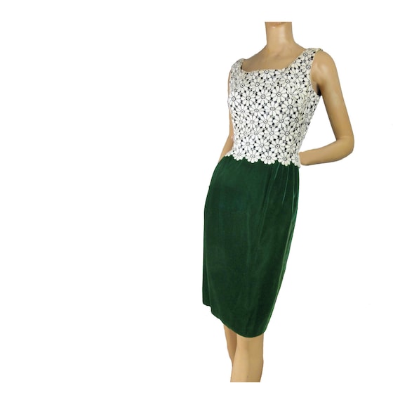 forest green holiday dress