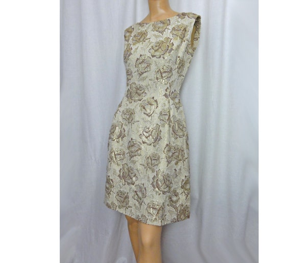 Elegant Mod 1960s Dress Suit by Harvey Berin in G… - image 4
