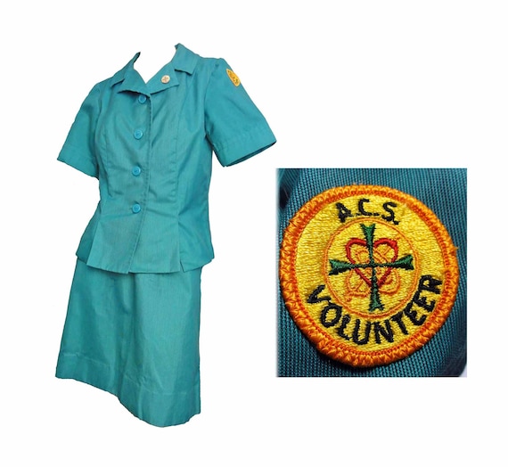 Vintage Uniform 1960-70s ACS Army Community Servic