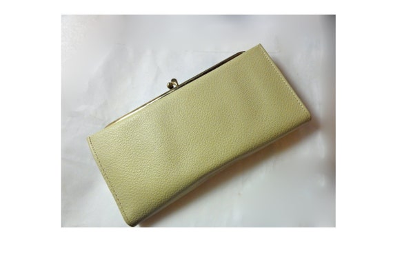 Vintage 1960s NOS Amity French Clutch Long Wallet… - image 1