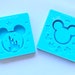 Disney Mickey Head Silicone Shakers Resin Molds for Jewelry, Keychains, or Pop Socket Phone Grip