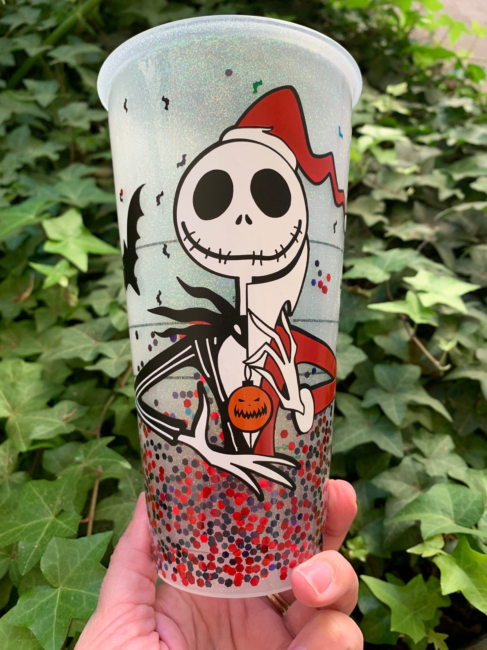Nightmare Before Christmas Cup Jack Skellington Cup Disney Etsy Nightmare Before Christmas Cup