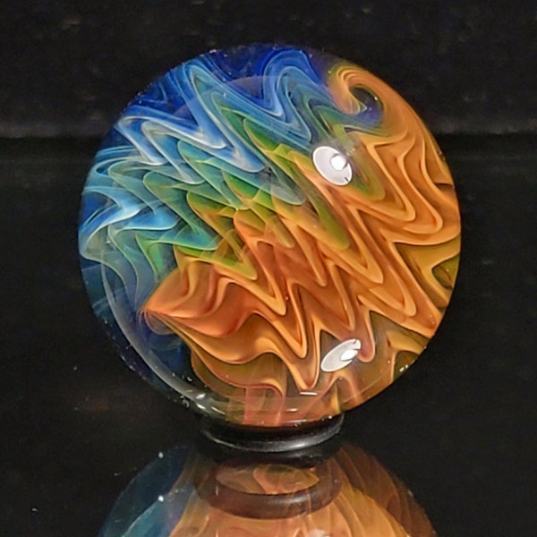 Blown Glass Marble by Jason Holley