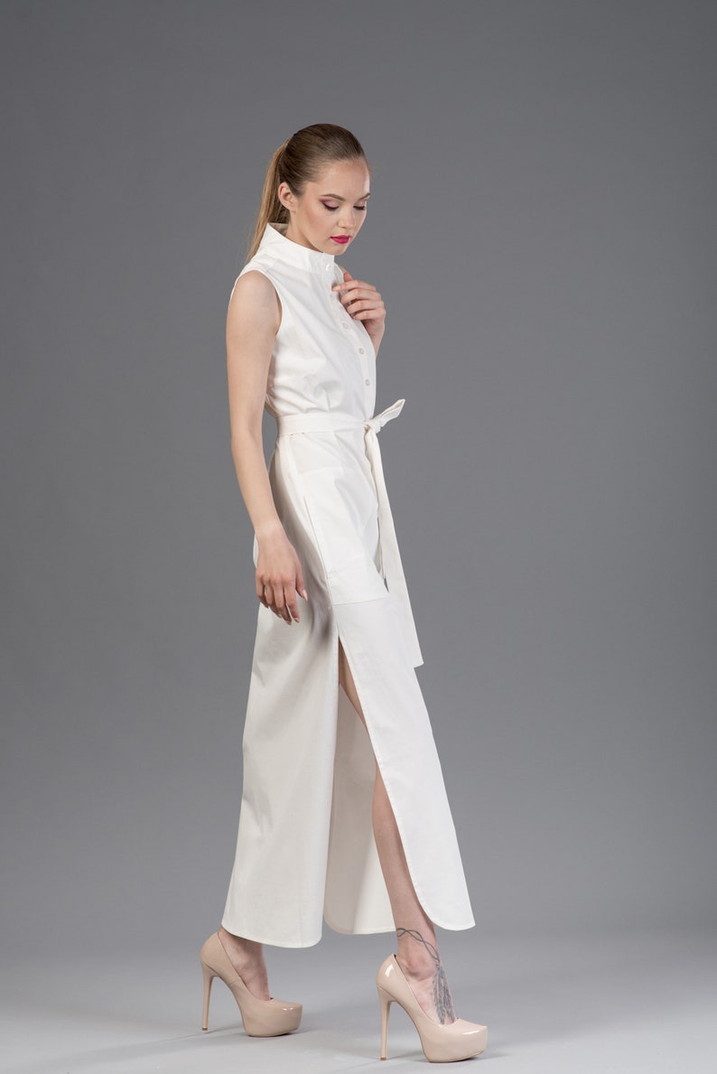 off white summer dress