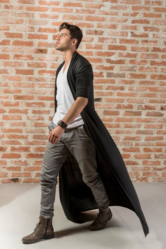 long kimono cardigan mens