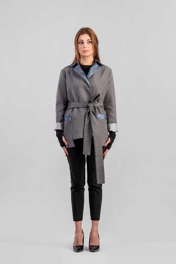 wool wrap jacket