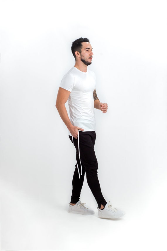 men's tight fitting sweatpants