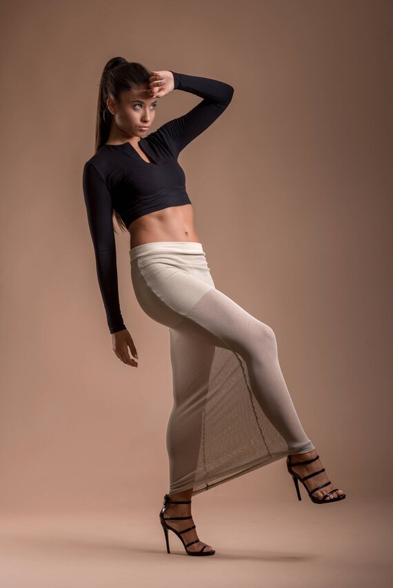 maxi skirt tight