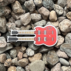 Jimmy Page&#39;s &quot;SG Double Neck&quot; Guitar Magnet