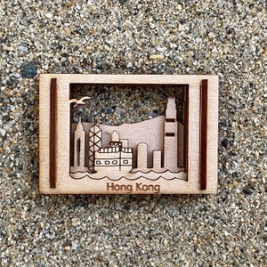 Hong Kong - Miniature Matchbox Scene
