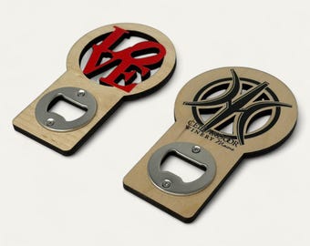 Custom Wooden Bottle Opener