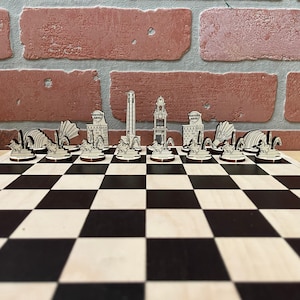 City vs. City Chess Set - Kansas City, MO