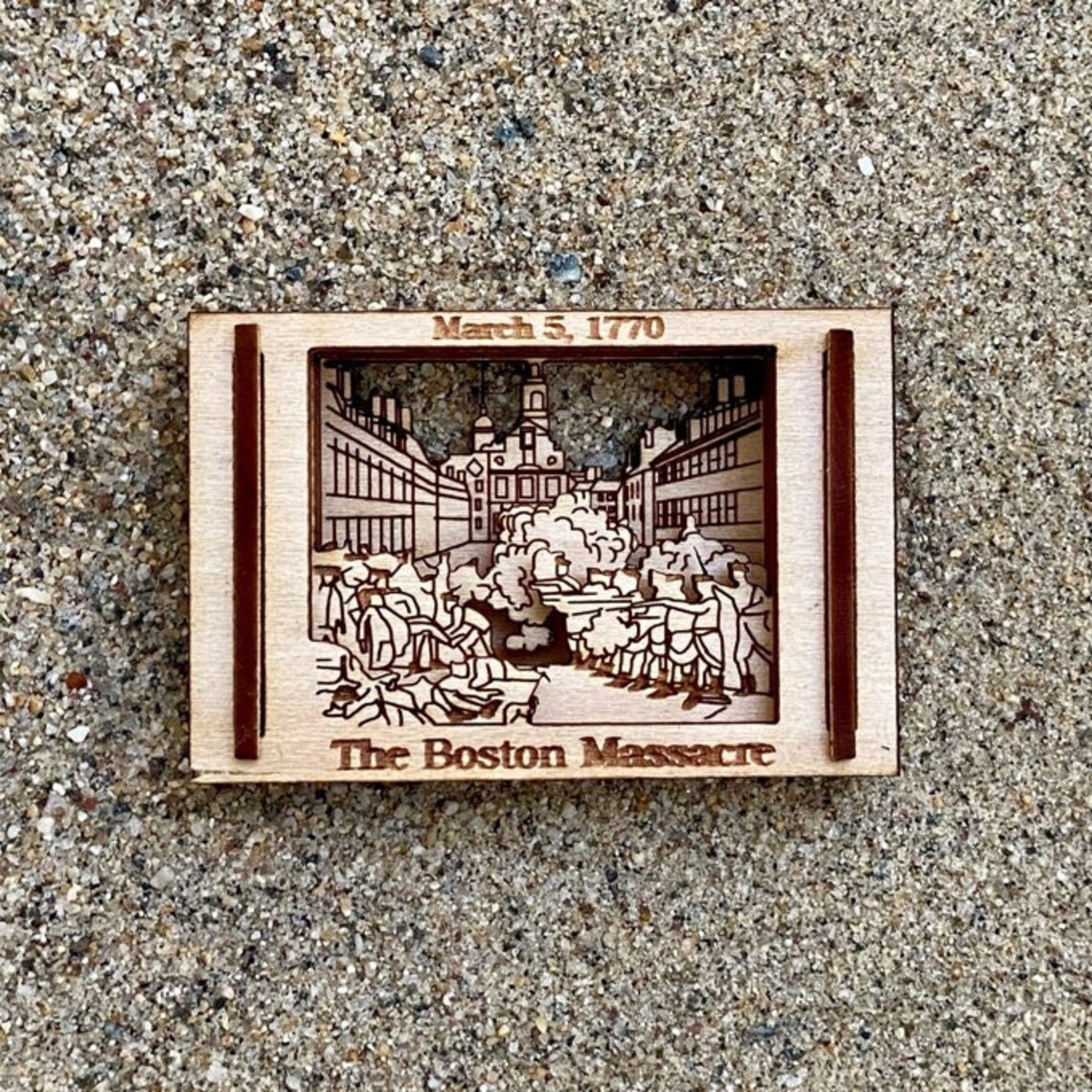 Boston Massacre - Miniature Matchbox Scene - Etsy