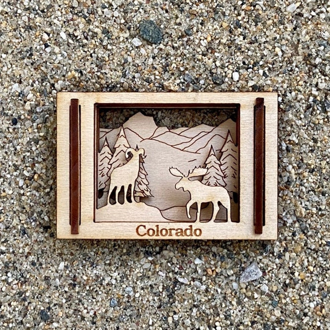 Colorado - Miniature Matchbox Scene - Etsy