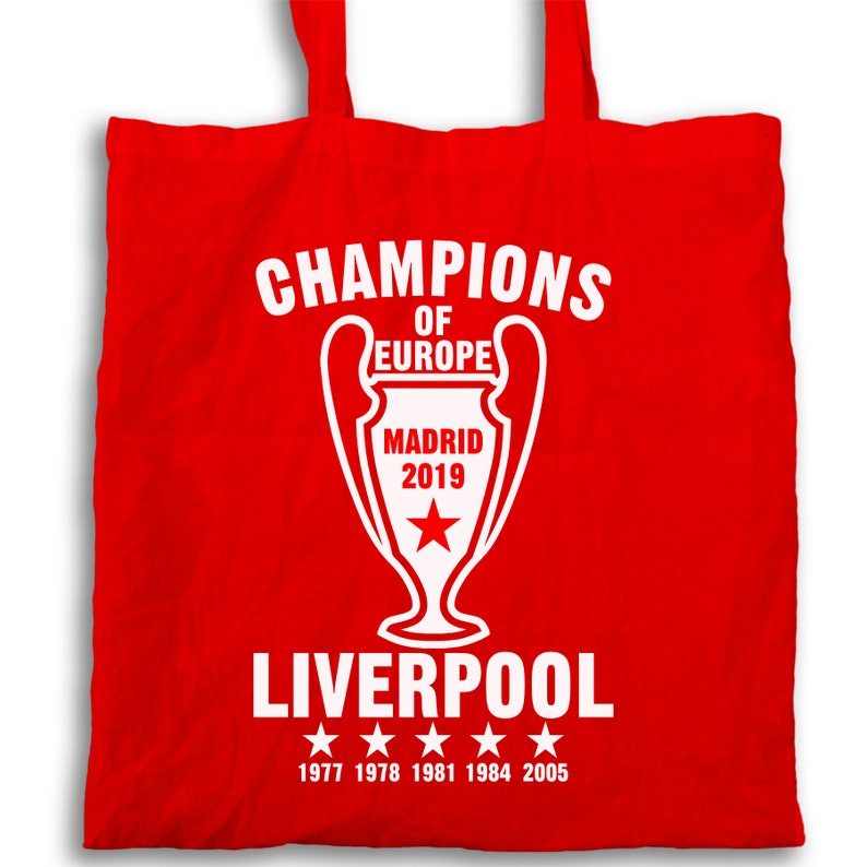 Champions of Europe Band Ring Small Liverpool F.C
