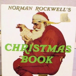 Library norman rockwells christmas book