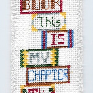 BOOKMARK Embroidery Bookmark Cross Stitch Bookmark Handmade Embroidery