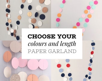 cheap paper garland