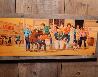 Levi Strauss - Wooden Sign - Etsy
