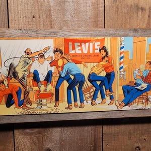 Levis Vintage Sign - Etsy