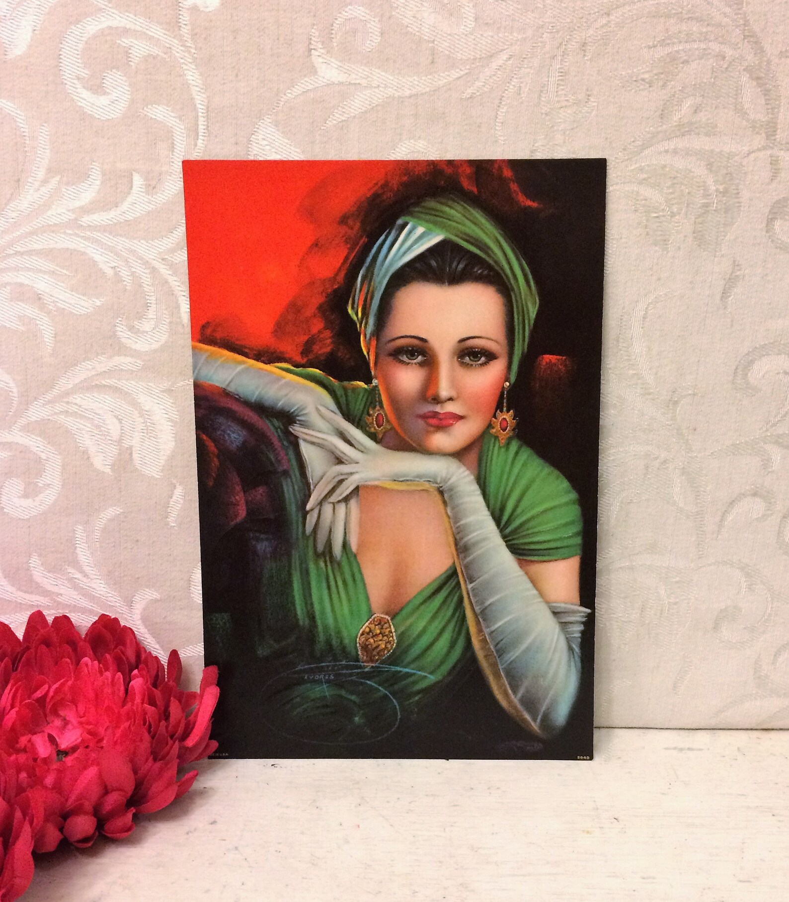Stunning Pin Up Girl Billy Devorss Art Print 1930s 1940s | Etsy
